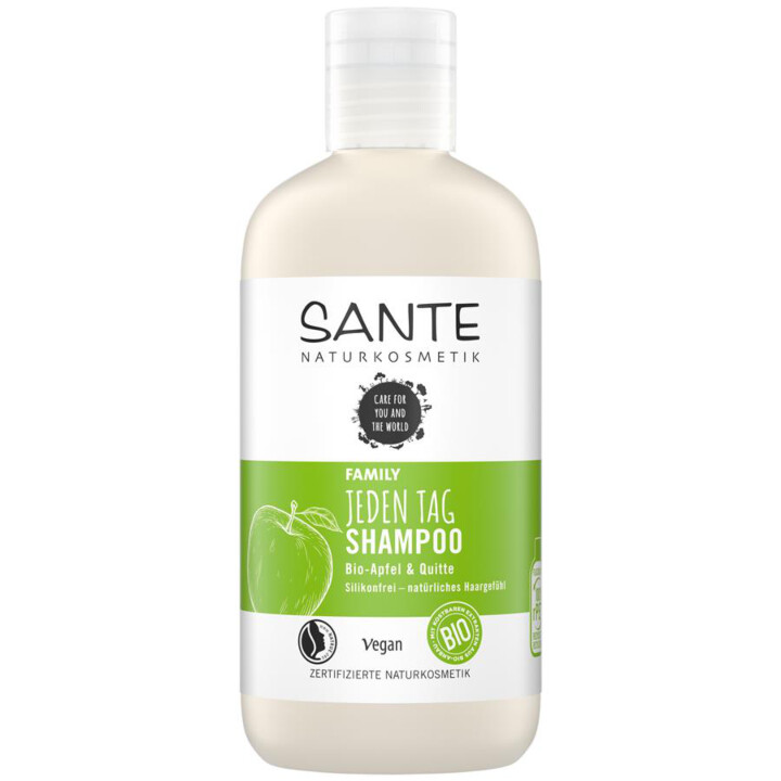Organic Shampoo Apple 250ml every day - for a daily cleaning - gently to  hair and scalp from Sante Natural Cosmetics