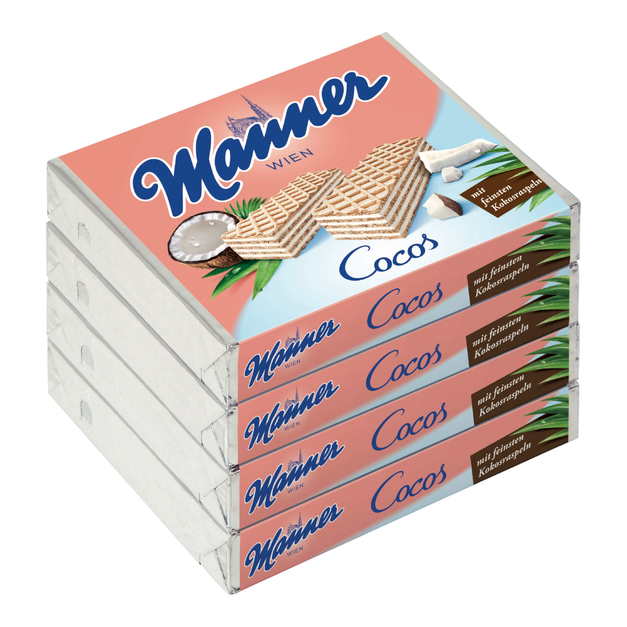 Manner Schnitten Cocos 4x75g jetzt online bestellen!