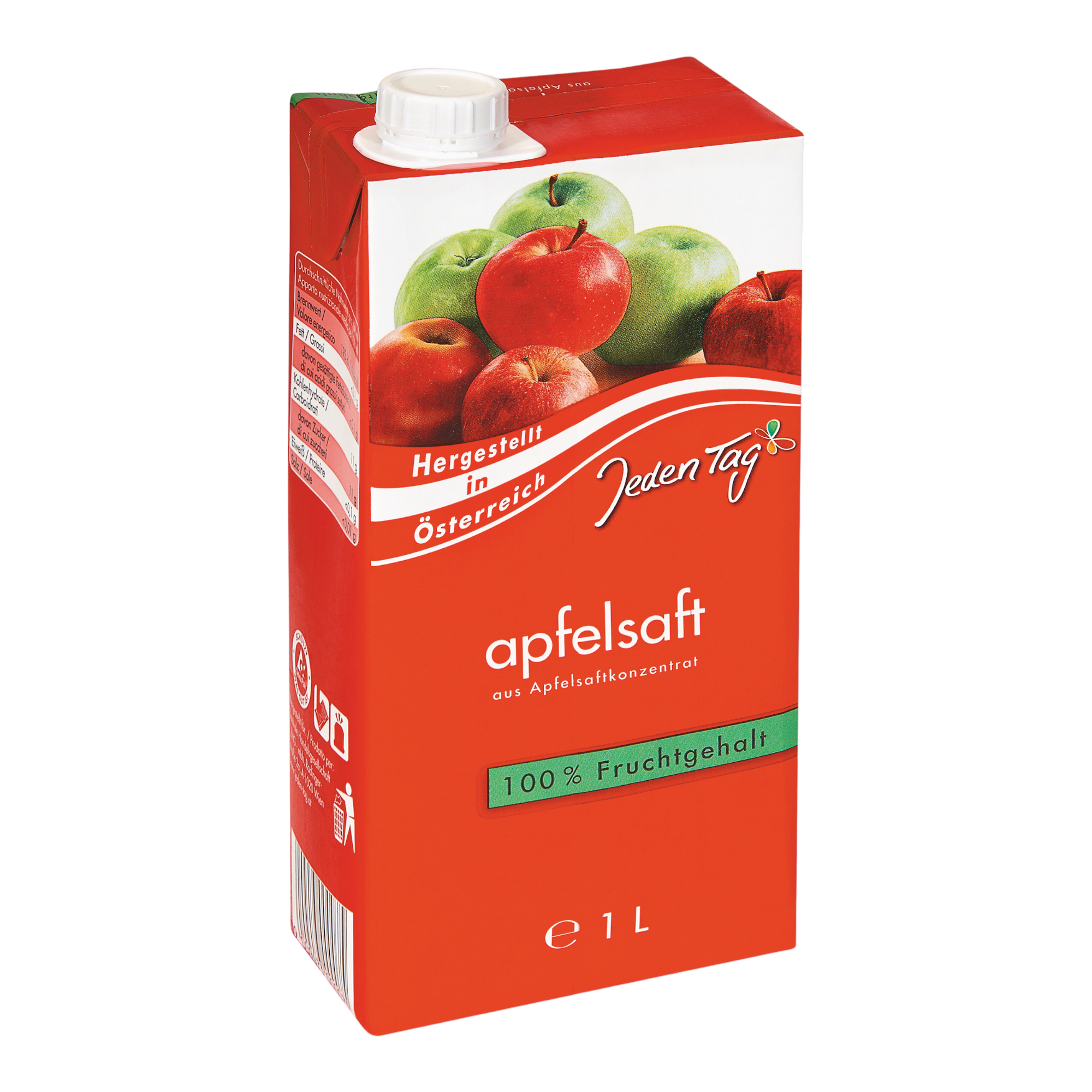 Apfelsaft 100% 1000ml von Jeden Tag online kaufen