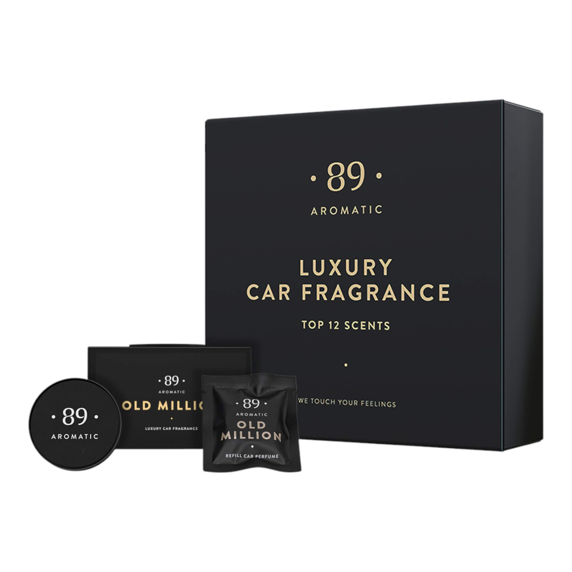 Auto-Lufterfrischer Set mit 12 Düften von Aromatic 89 online bestellen