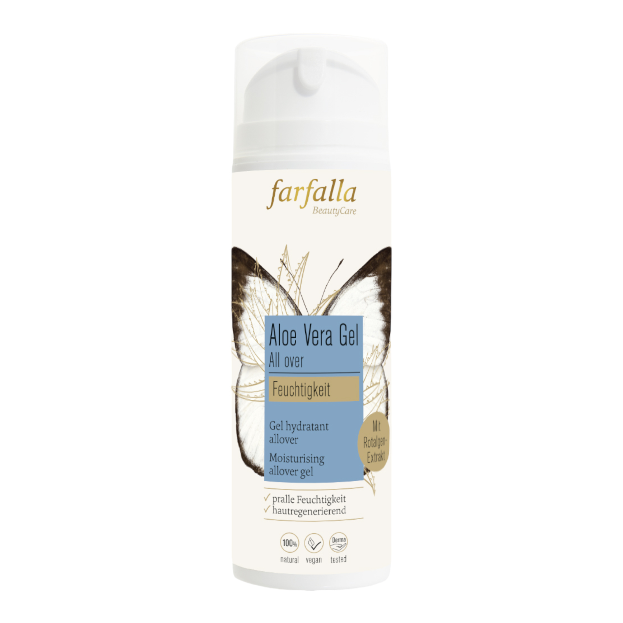 farfalla Moisturising Allover Aloe Vera Gel - 150 ml