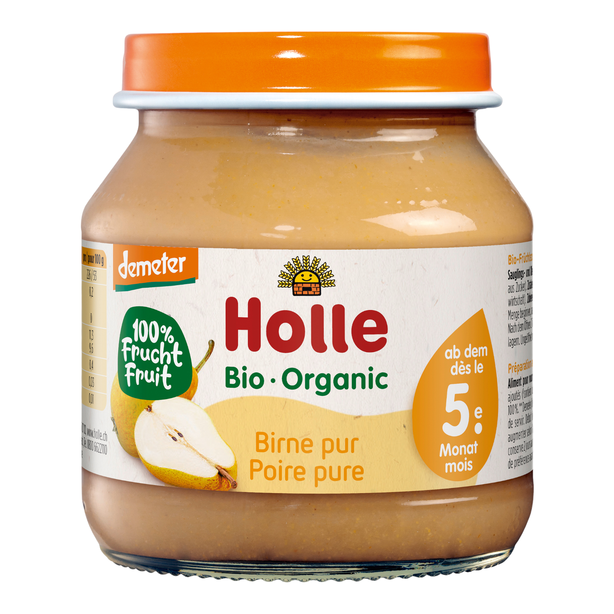 Organic baby food jars beef - from 5 months - 125g - 6-pack from