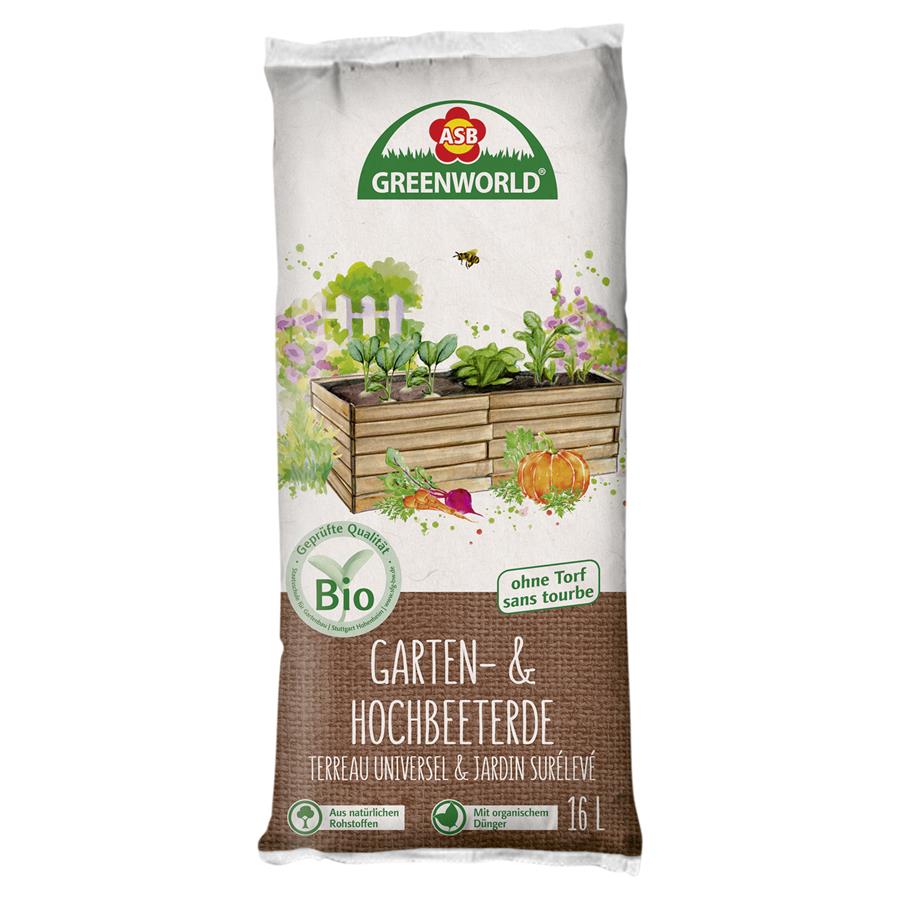 Bio-Garten- & Hochbeeterde 16000ml von Asb Grnland jetzt online bestellen!