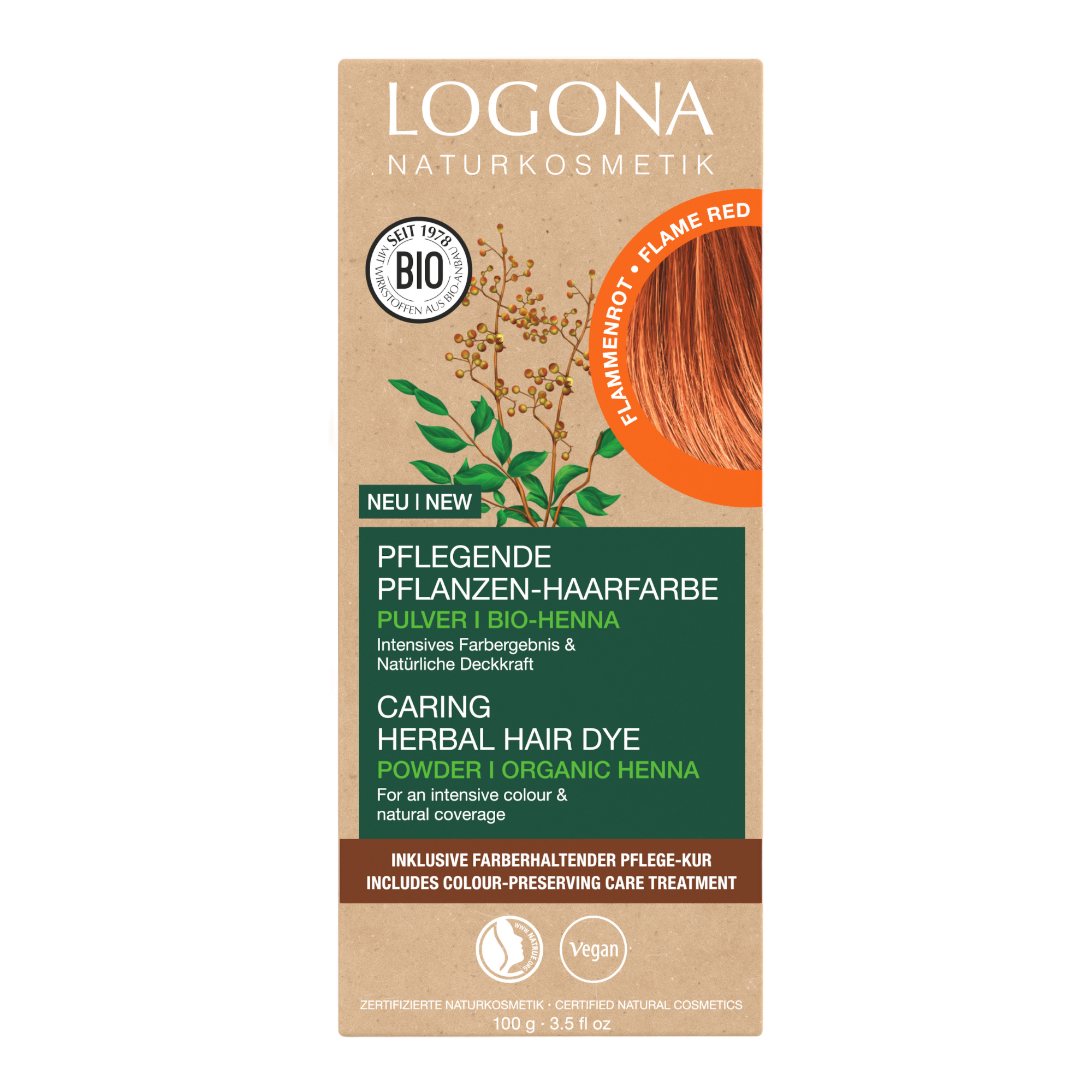 Organic Henna shampoo Naturcosmetic colorless 200ml by Styx
