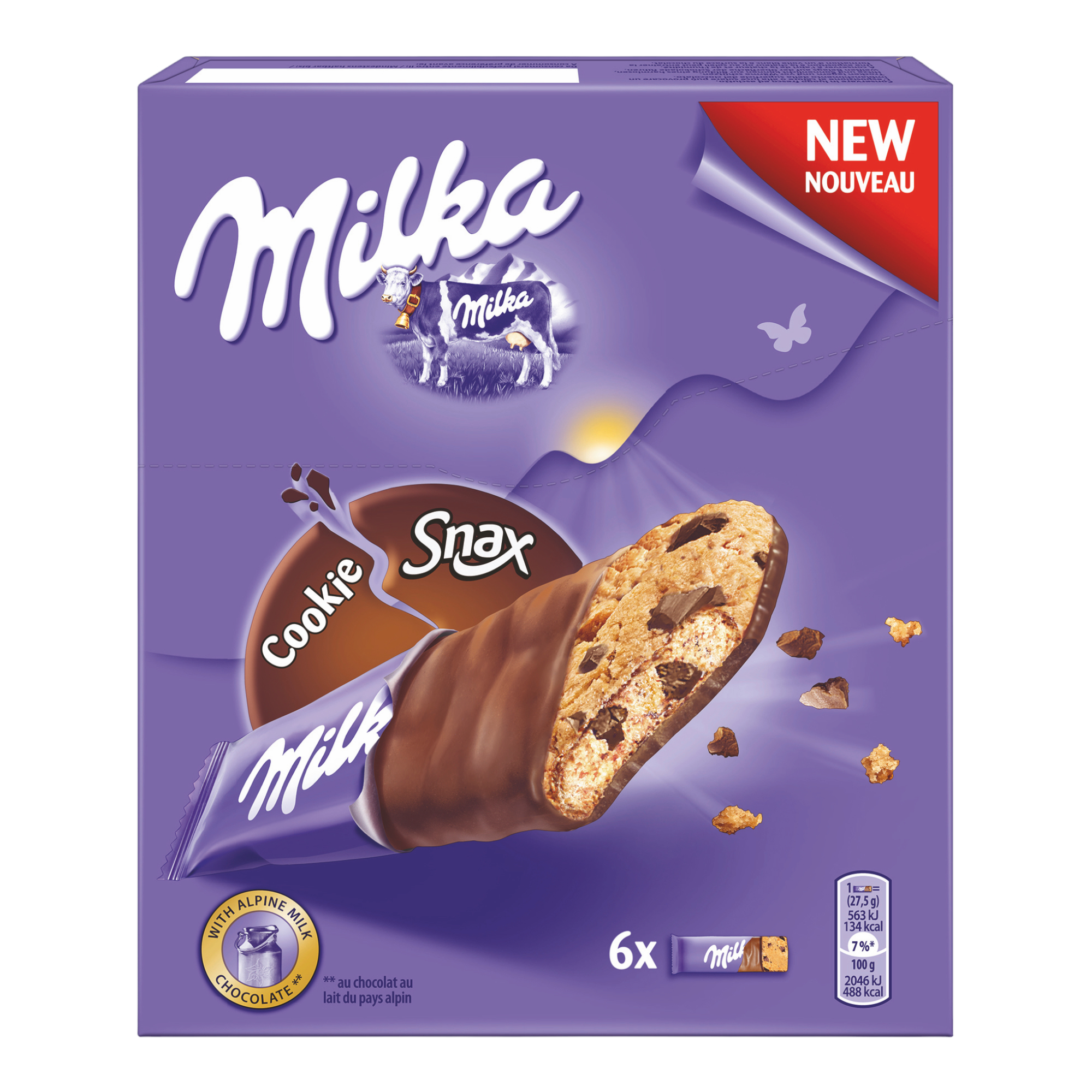 Cookie Snax 165g von Milka online kaufen 