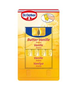 Dr. Oetker Butter-Vanille Aroma 4er - 8g