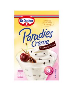 Dr. Oetker Paradise Cream Stracciatella - 66g