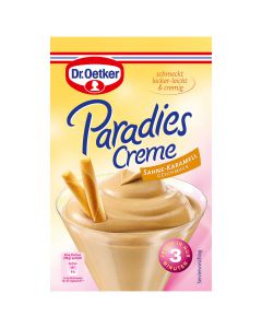 Dr. Oetker Paradise Cream Caramel flavor - 65g