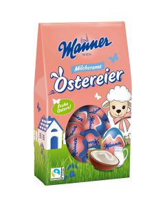 Manner milk cream Easter eggs 150g