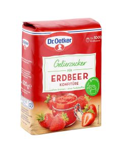 Dr. Oetker Gelierzucker 2:1 für Erdbeer Konfitüre - 500g