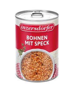 Inzersdorfer Bohnen mit Speck 400g