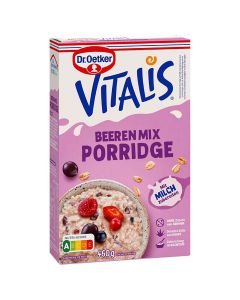 Dr. Oetker Vitalis Porridge Großpackung Beeren Mix 460g