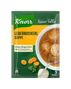 Knorr Kaiserteller Lebernockerl Suppe - 67g