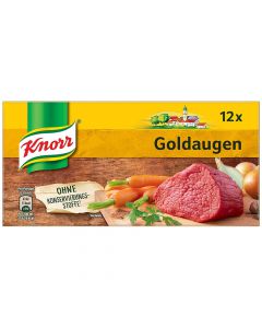 Knorr Goldaugen Rindsuppe Würfel - 130g