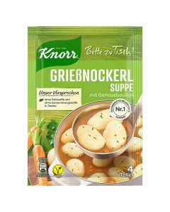 Knorr Bitte zu Tisch! Grießnockerl Suppe - 68g