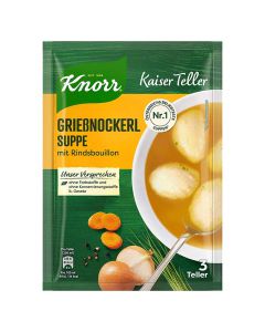 Knorr Kaiserteller Grießnockerl Suppe - 62g