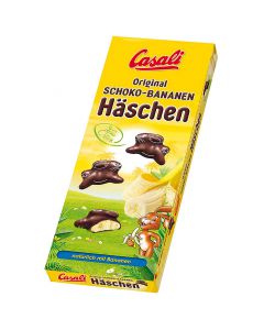 Casali Schoko Bananen Häschen - 250g
