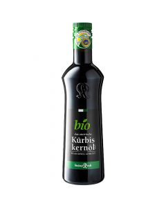 Steirisches Kürbiskernöl g.g.A., 100 % rein, Premium Bio 0,50l