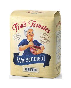 Finis Feinstes Weizenmehl griffig - 1000g