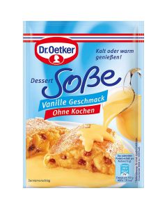 Dr. Oetker Soße ohne Kochen Vanille-Geschmack - 39g