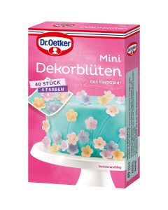 Dr. Oetker Mini Dekorblüten 40 Stk. - 10g