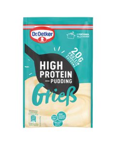 Dr. Oetker High Protein Pudding-Pulver Grieß - 20g