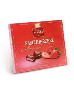 Heindl Nasch Herzerl Strawberry - 120g