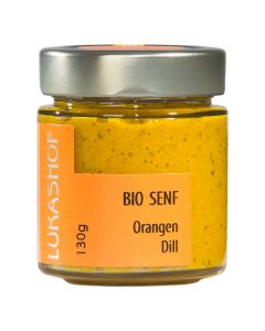 Bio Orangen -  Dill Senf 130g
