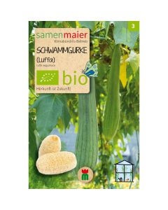 Bio Schwammgurke - Saatgut für zirka 5 Pflanzen