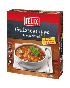 FELIX Gulaschsuppe konzentriert 2x1,5kg