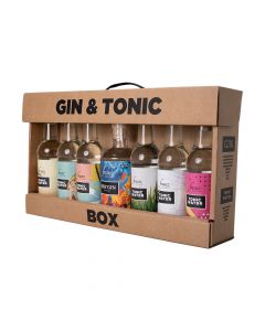 Franz von Durst Wild Dry Gin Tonic Partybox - feinster Gin und 6x Tonic Water als perfektes Geschenkpaket für jede Party
