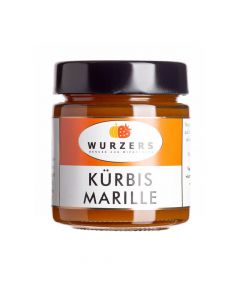 Kürbis Marille Fruchtaufstrich 165g - händisch verrührt - kurze Kochzeit - volles Aroma - wunderbar fruchtige Marmelade von Wurzers