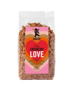 Bio Müsli Crunchy Love 500g - süßer Geschmack - Kokosflocken - Blütenhonig - Bourbonvanille von ZAGLER MUESLIBAER