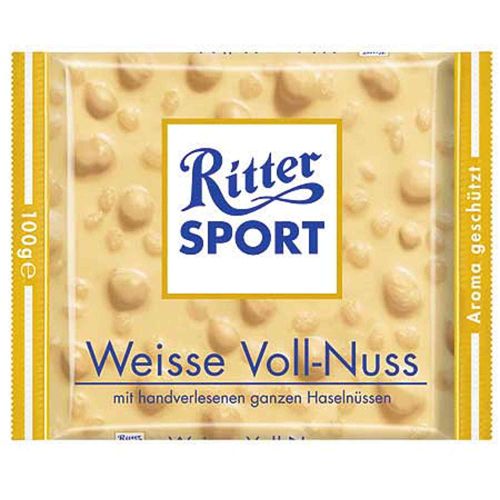 Ritter Sport Weisse Voll-Nuss - 100g