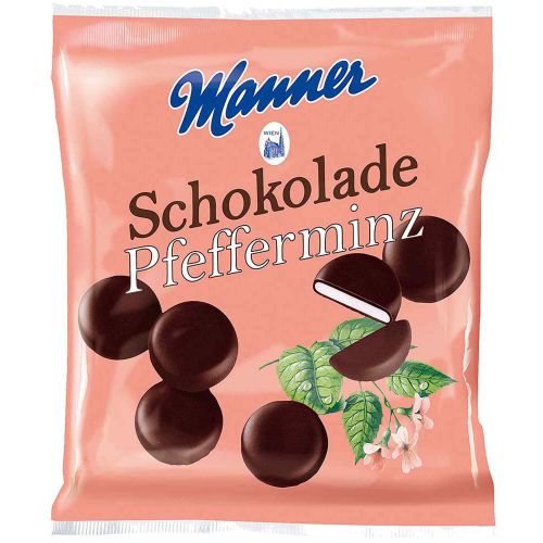 Manner Schokolade Pfefferminz - 150g