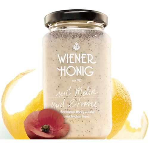 Wiener Honig Mohn-Zitrone - 200g