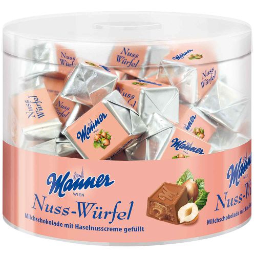 Manner Nuss Würfel Box - 660g