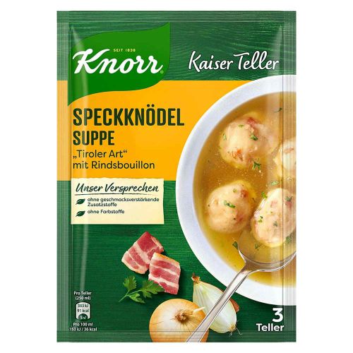 Knorr Kaiserteller Speckknödel Suppe - 93g