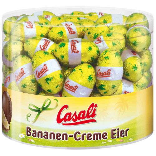 Casali banana cream eggs 80 pcs - 1160g