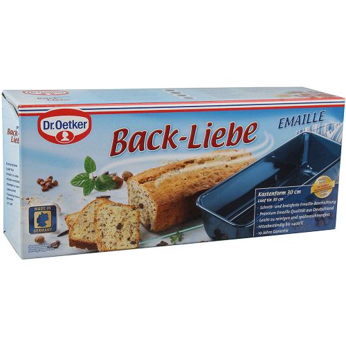 Buy Dr. Oetker loaf pan enamel 30x13x7,5cm 1 piece online