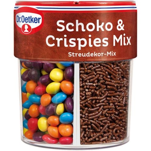 Dr. Oetker Schoko & Crispies Mix Streudekor 77g