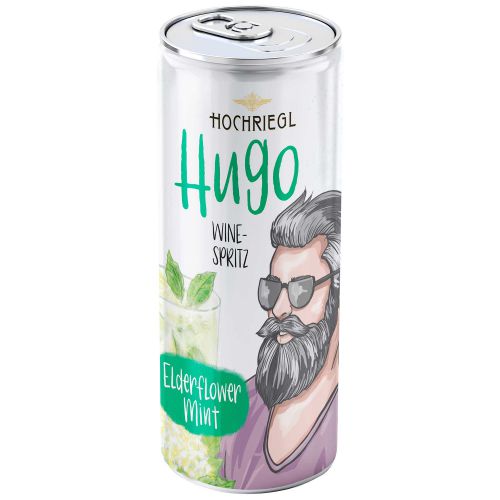 Hochriegl Wine-Spritz Hugo 250ml - Ready to Drink Spritzer - In der Dose optimal für unterwegs von Hochriegl