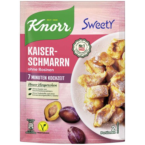 Knorr Sweety Kaiserschmarrn ohne Rosinen