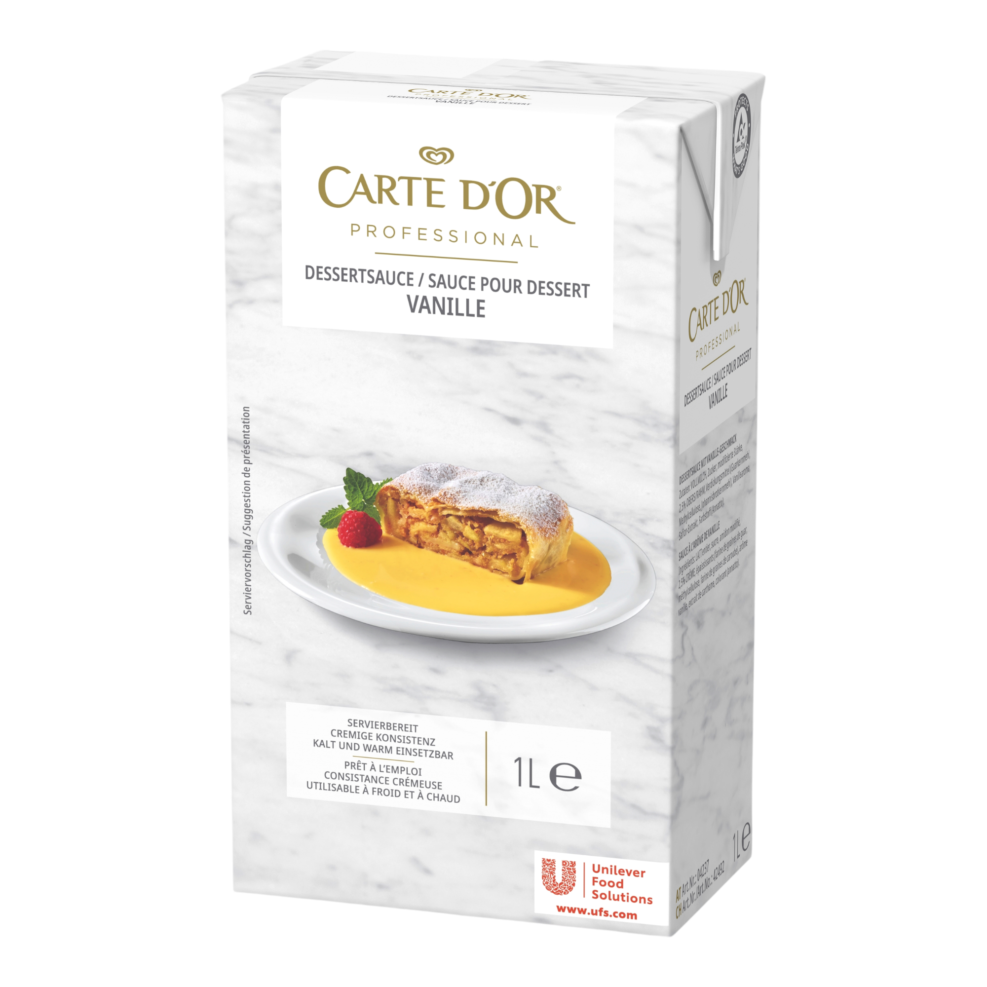 Dessertsauce Vanille 1000ml von Carte Dor jetzt online bestellen!