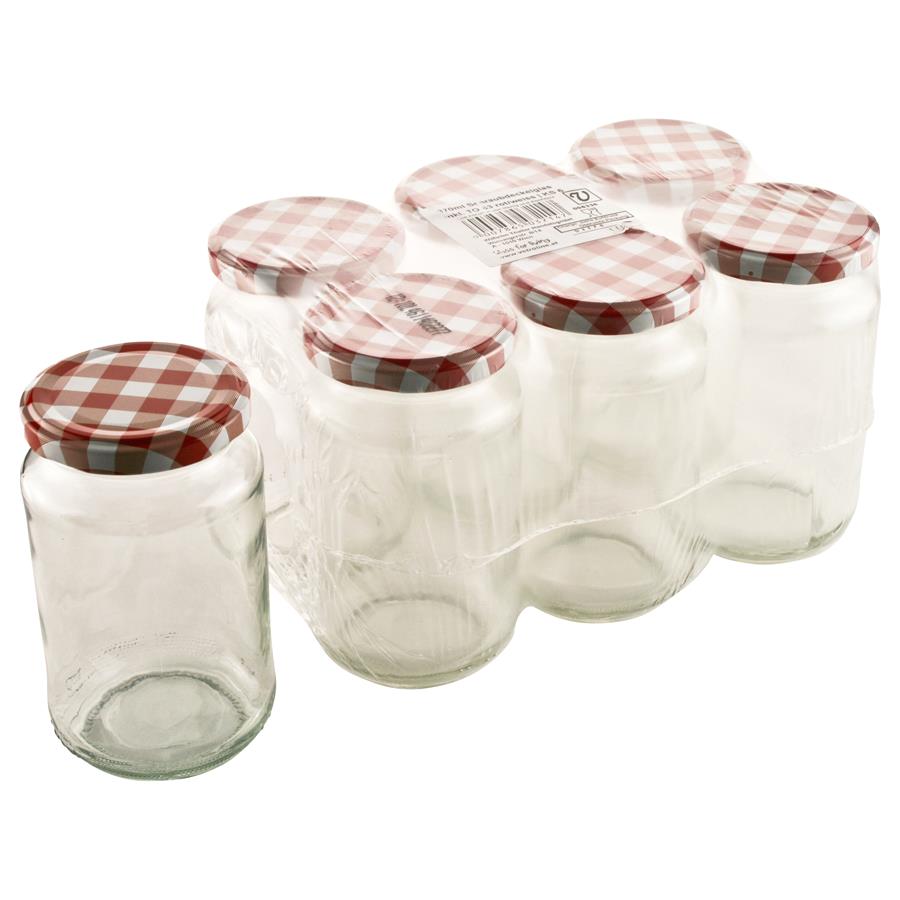 Einkochglas mit Deckel