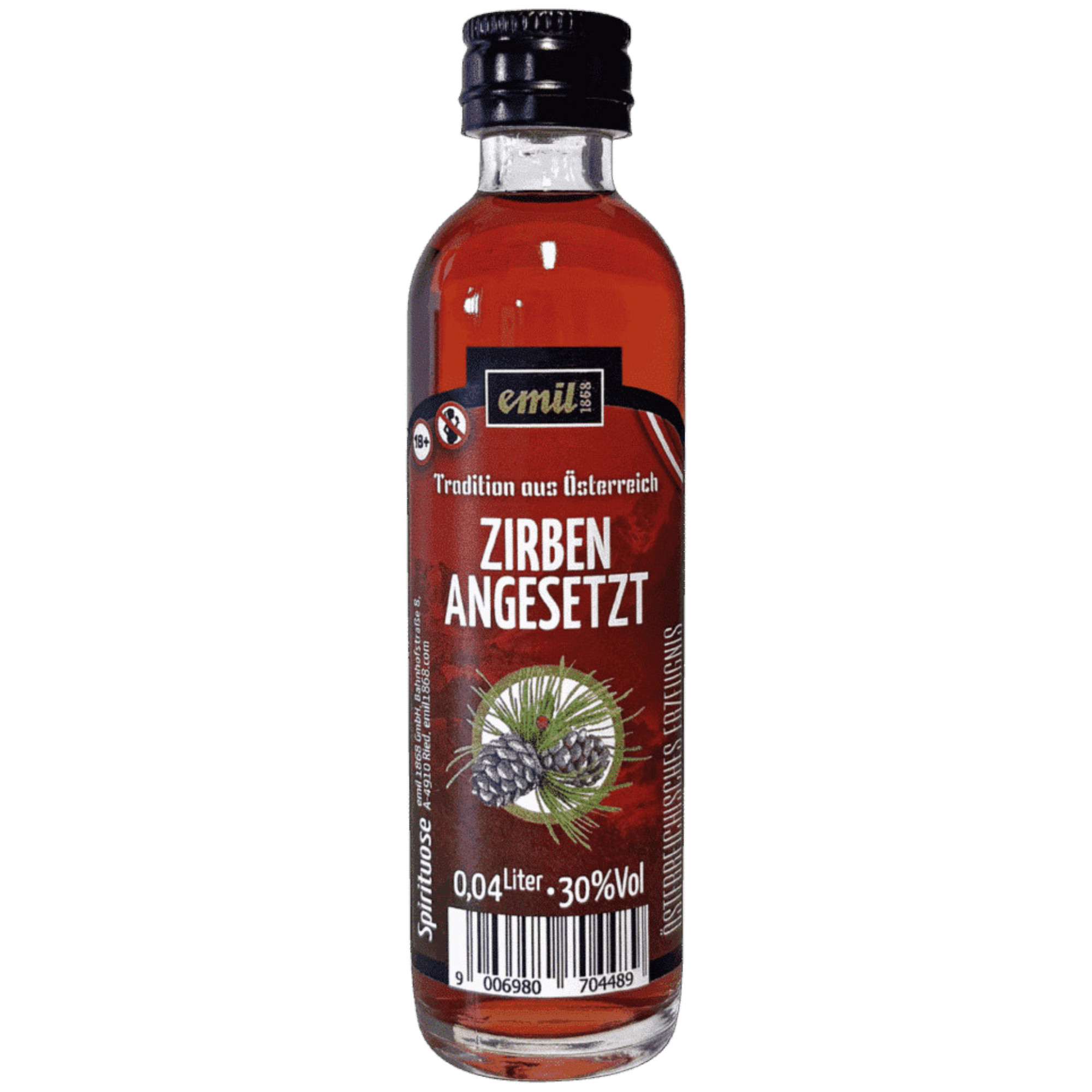 emil Swiss stone pine schnapps, 30% vol, 40ml MiniMe – buy online now!