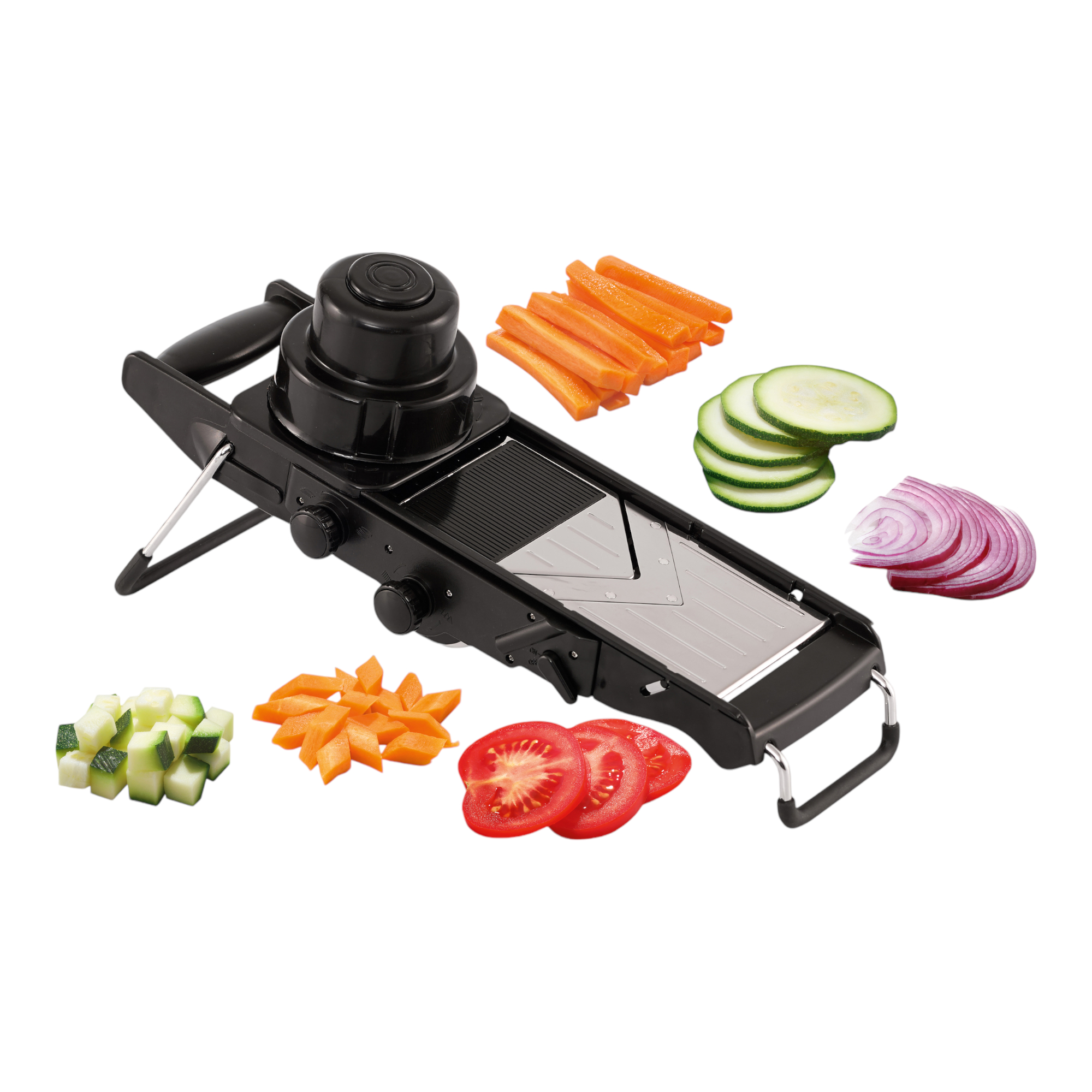 Karl Weis 19650 Vegetable Slicer Stainless Steel Black