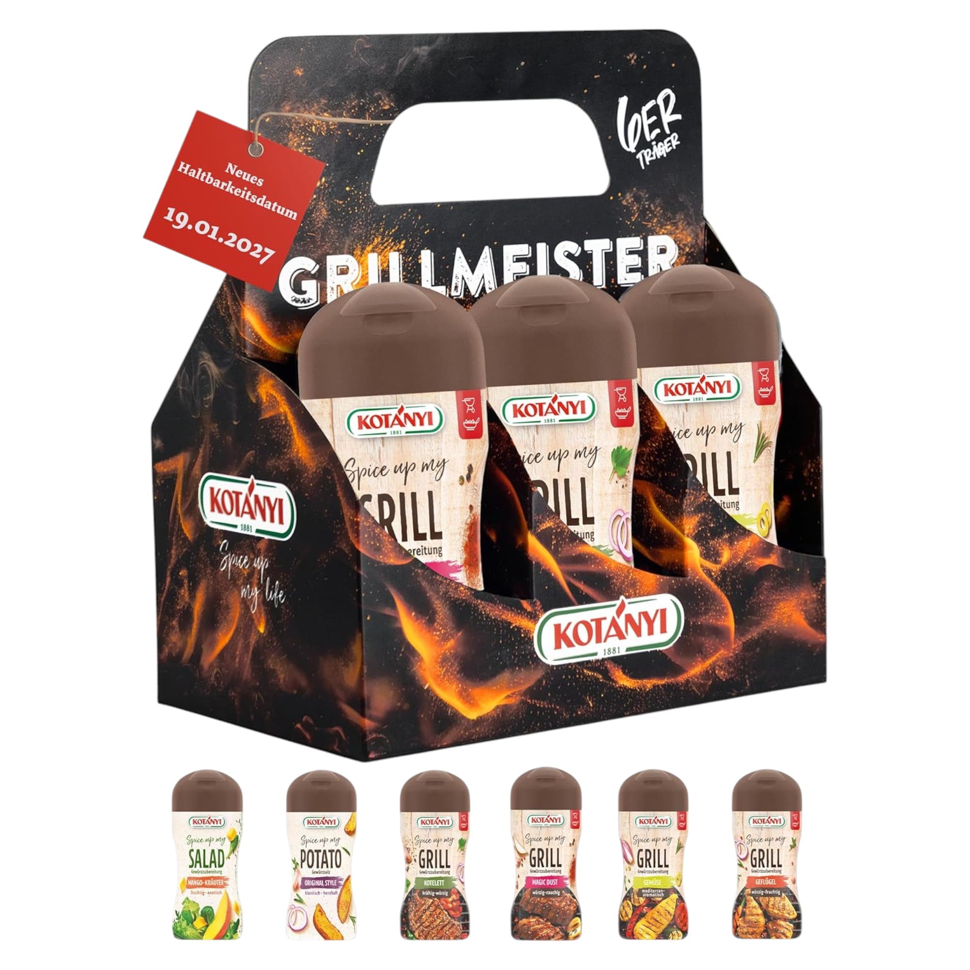 KOTÁNYI Grilling Spices Gift Set