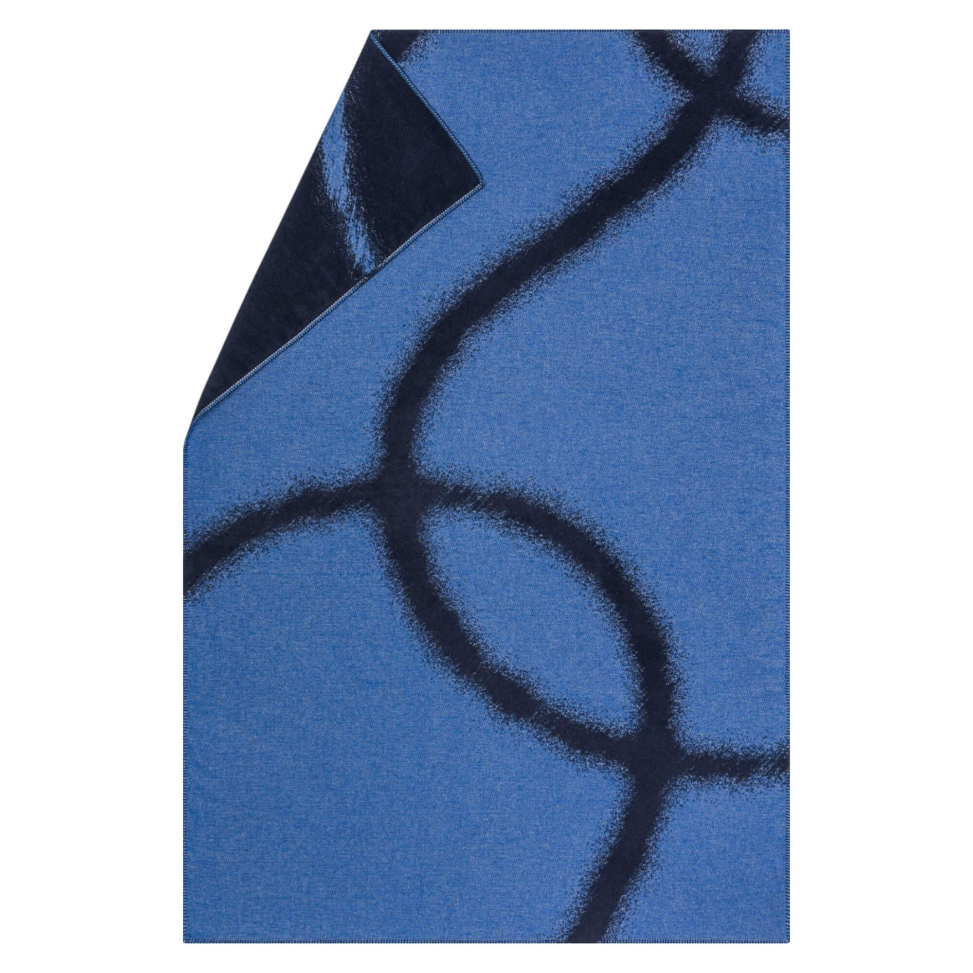 新品未開封　King Gnu CEN+RAL BLANKET Order Cozy Blanket linear Color Deep Blue 135x200cm by David