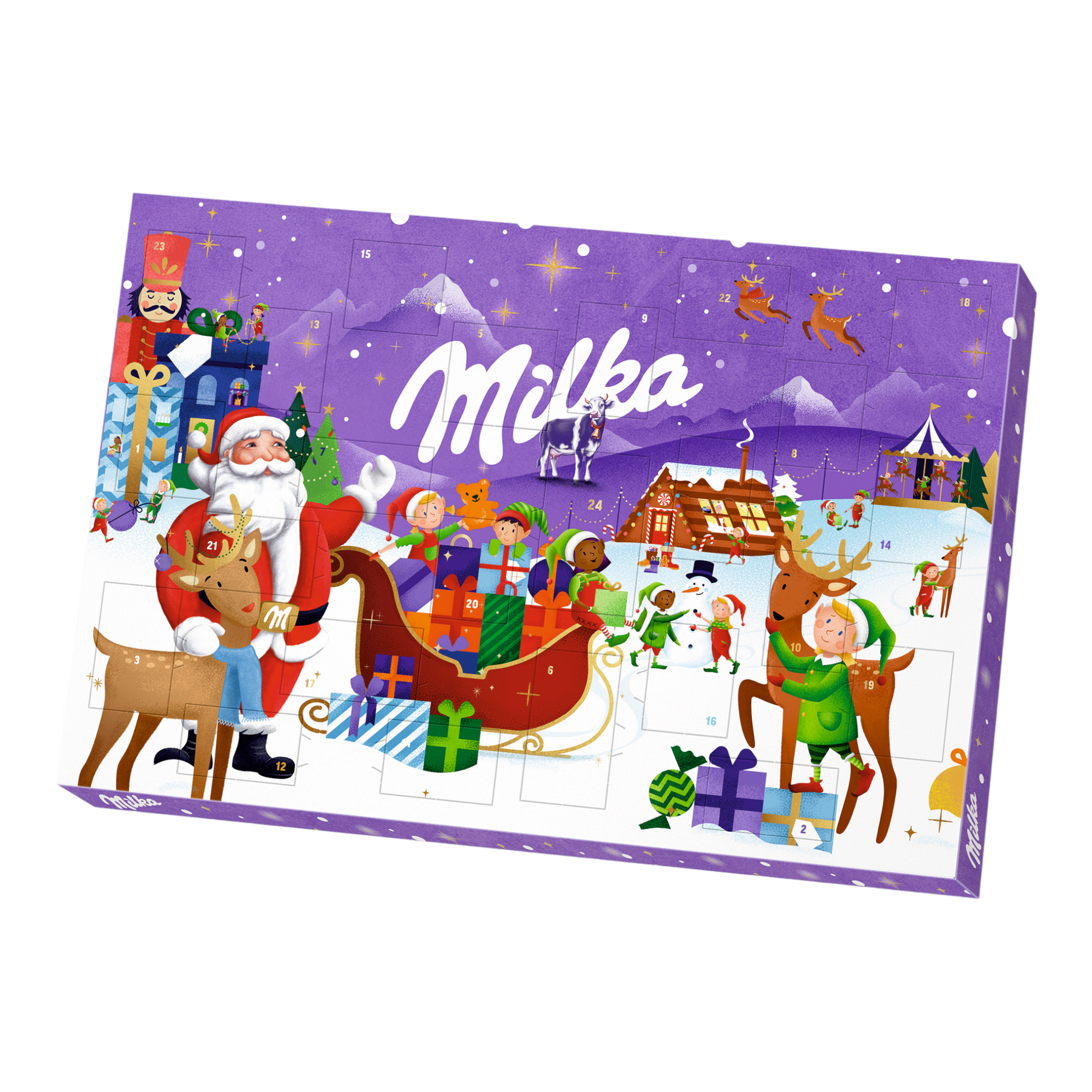 Milka Advent calendar 200g by Milka